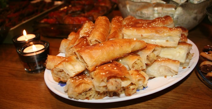 Turkisk börek med potatis