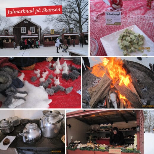 Julmarknad på Skansen