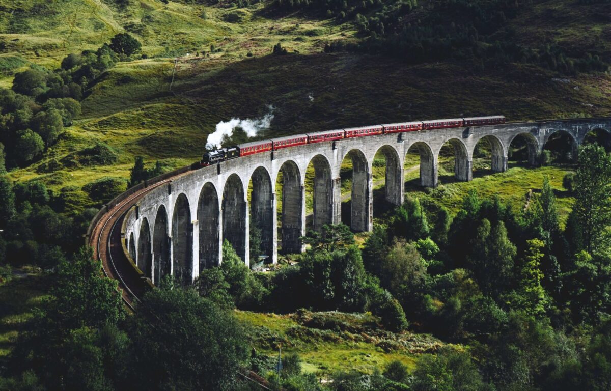 Glenfinnan Harry Potter tåget