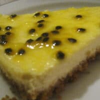 Cheesecake med passionsfrukt