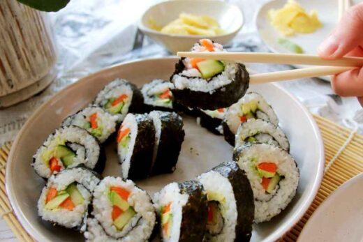 hemmagjord sushi recept